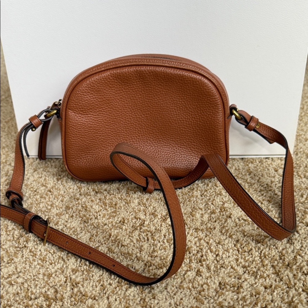 Madewell Brown Leather Crossbody Bag